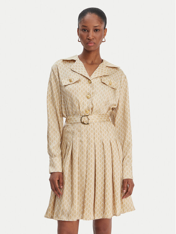 

Повседневное платье regular fit 6RGK30 7435A Marciano Guess, бежевый