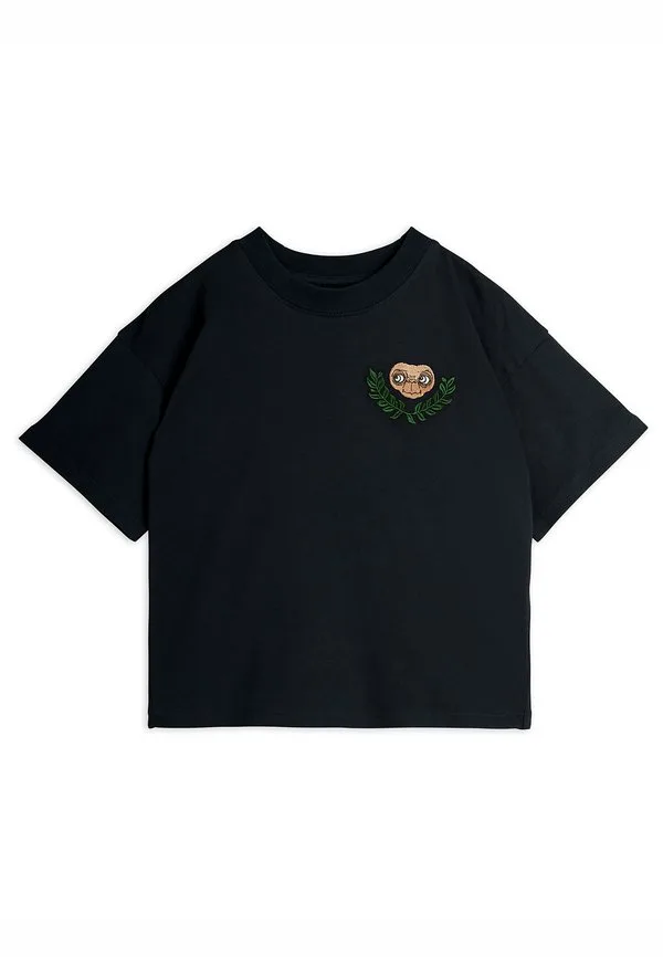 Футболка унисекс с принтом Mini Rodini, Black