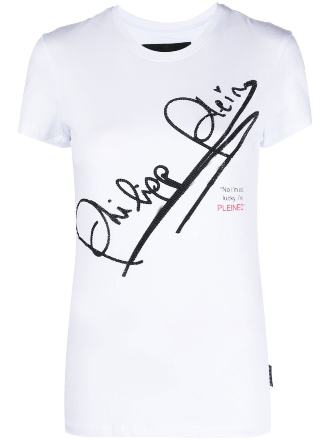 

Philipp Plein футболка SS Signature, белый