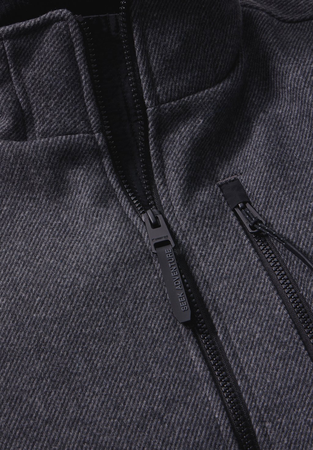 

Короткое пальто Street One MEN, серый