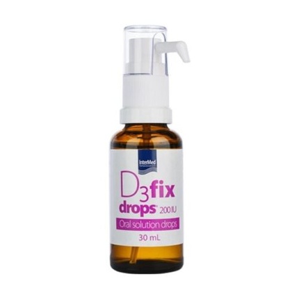 

Капли D3Fix 200МЕ 30мл Intermed