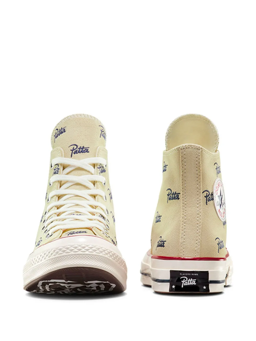 Кеды Chuck 70 из коллаборации с Patta Converse, нейтральный — фото 3