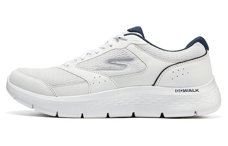 

Кроссовки Skechers Go Walk Flex Lifestyle Shoes Men Low-top White/Navy Blue, белый/темно-синий