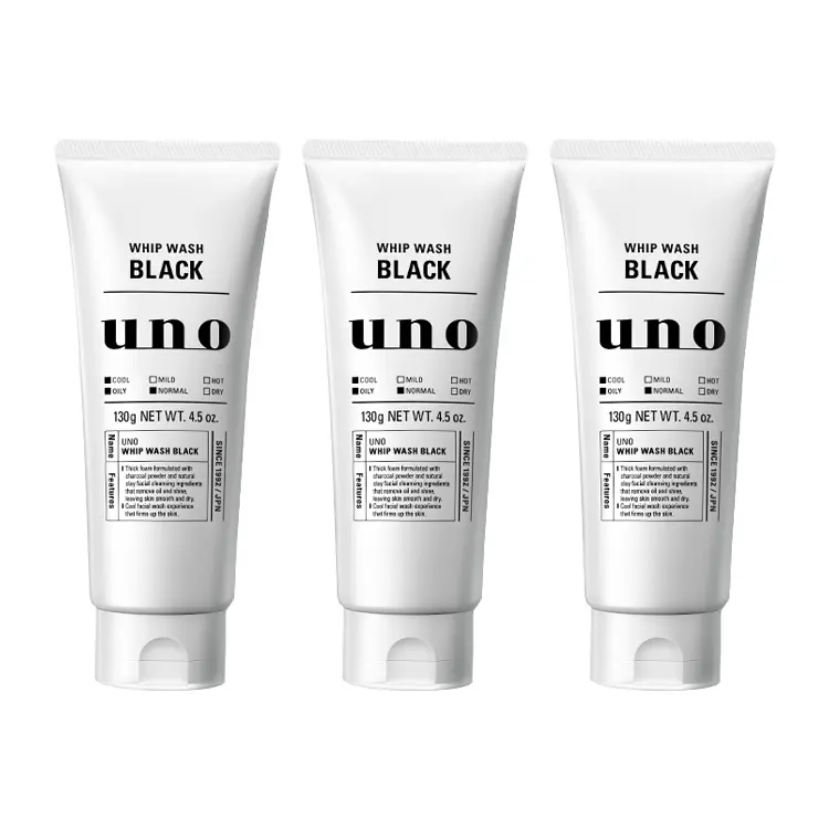 

Очищающее средство для лица против акне успокаивающее освежающее отшелушивающее контроль жира 130g/130g*2 Uno