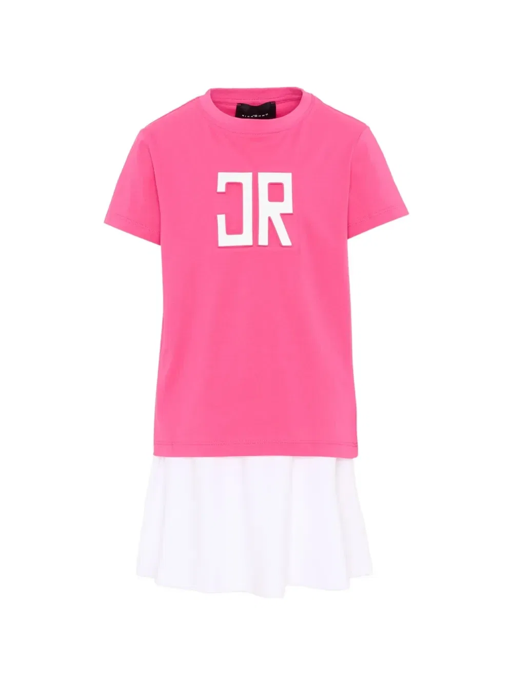 Короткий спортивный костюм с аппликацией John Richmond Junior, розовый
