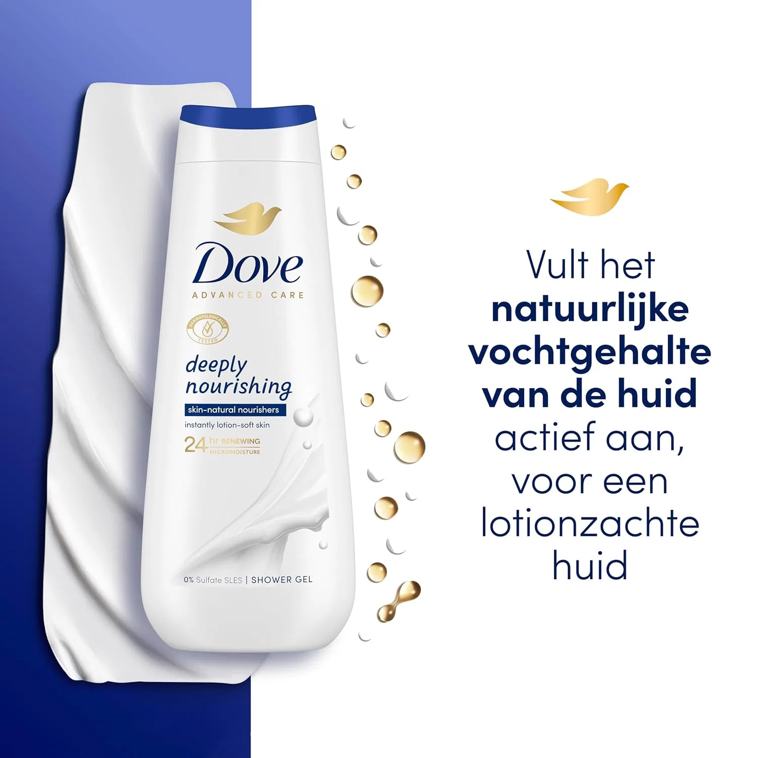 Гель для душа «Advanced Care» глубоко питательный от Dove, 400 мл (6 шт.) Dove — фото 4