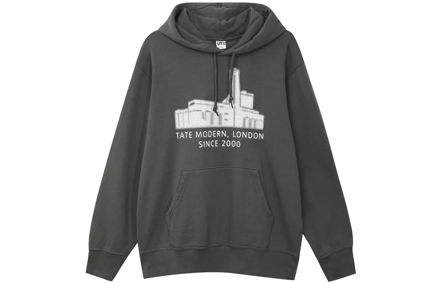 UNIQLO Толстовка мужская темно-серая