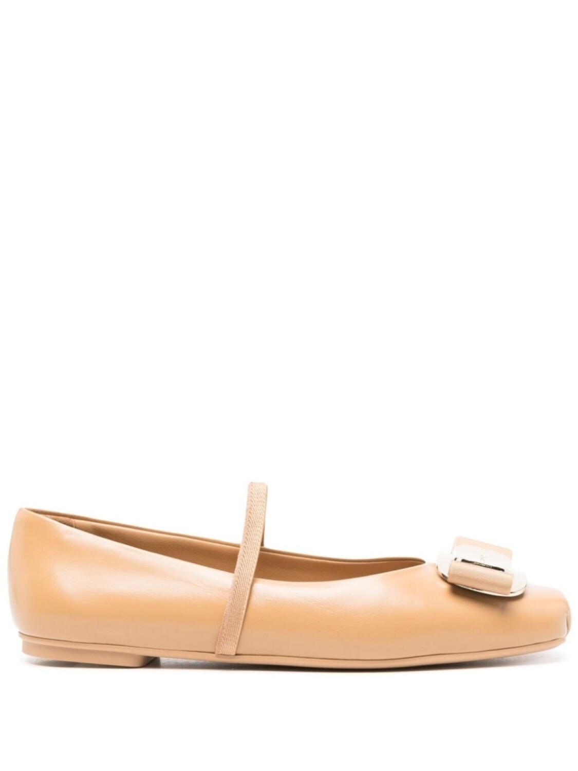 

Ferragamo балетки Zina, нейтральный цвет