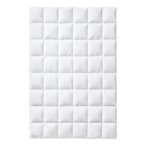 

Пуховое одеяло Kauffmann Bavaria Medium, 140x3x200 см, белый
