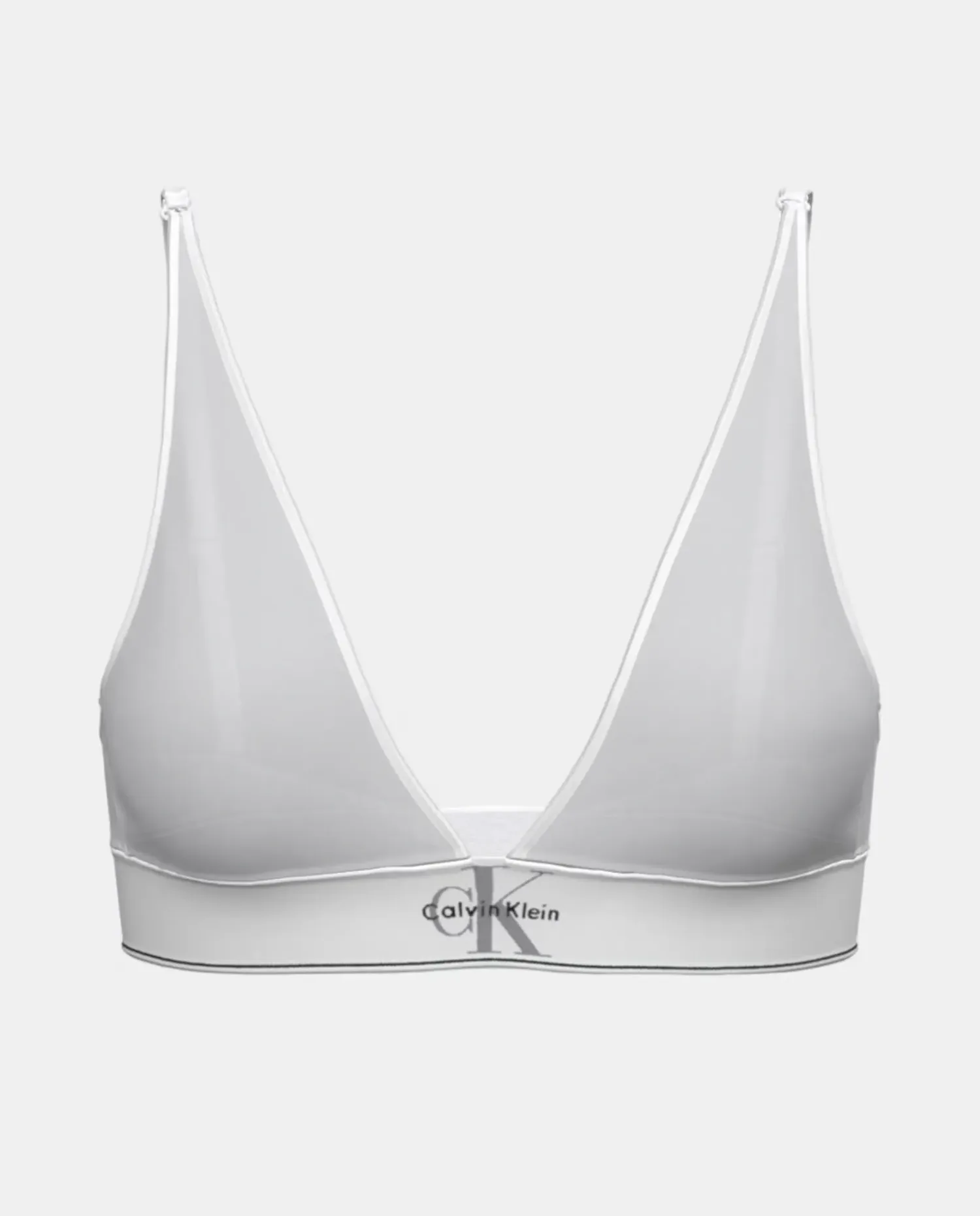 Формованный треугольный бюстгальтер CK GRAPHIC Calvin Klein, белый — фото 4