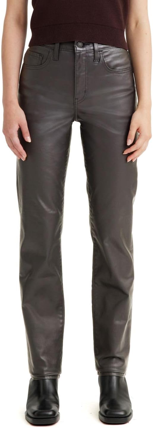 

Женские джинсы Levi's 724 с высокой талией и прямым кроем, Shine Til Dawn