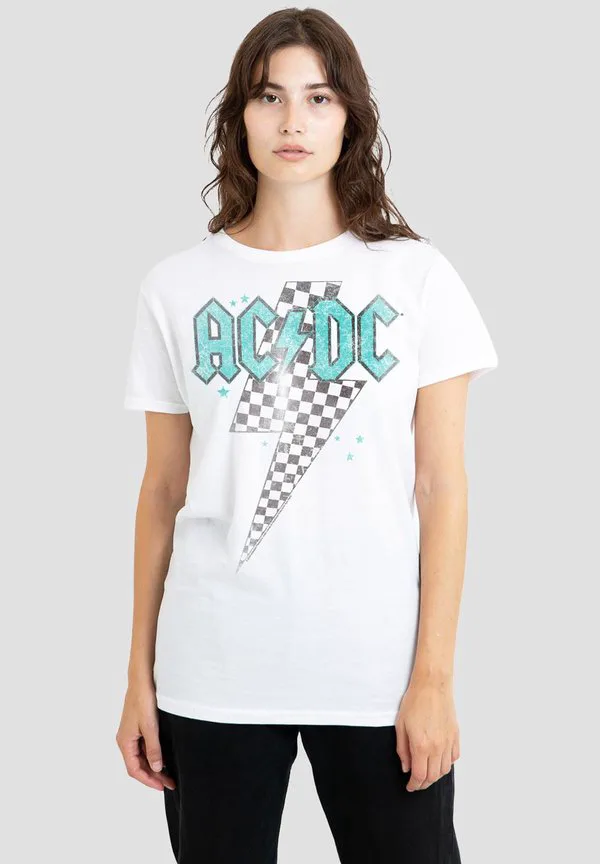 

Футболка с принтом в виде наклонной доски acdc Ac/Dc, White, Белый, Футболка с принтом в виде наклонной доски acdc Ac/Dc, White