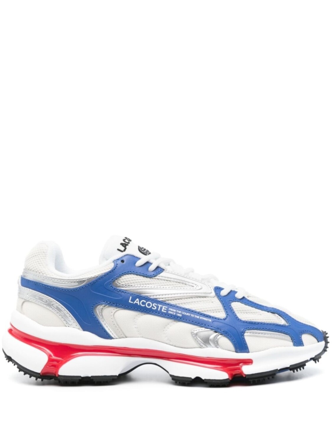

Lacoste кроссовки L003 2K24 с логотипом, белый, Серый;белый, Lacoste кроссовки L003 2K24 с логотипом, белый