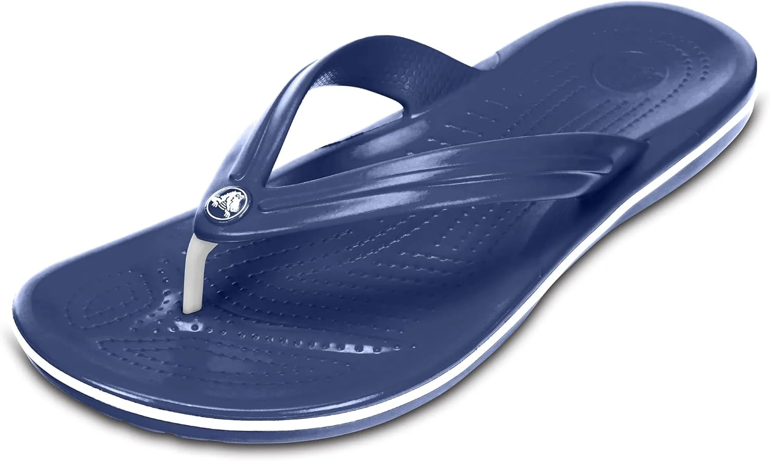 Шлепанцы Crocs Crocband Flip, темно-синий