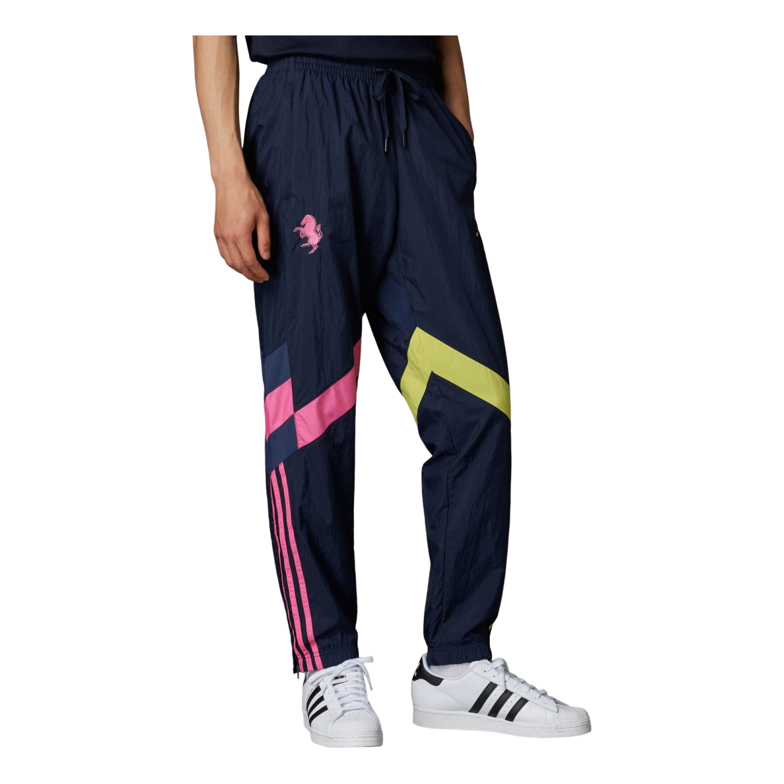 Спортивные брюки Adidas Juventus Originals, азиатский размер, цвет 'Legend Ink' — фото 2