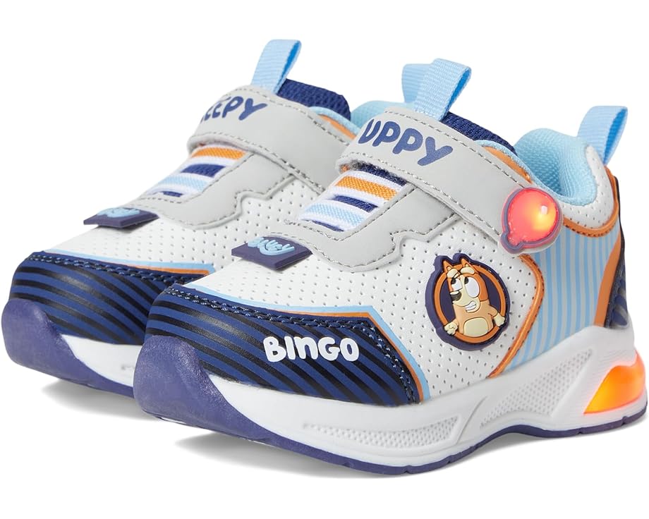 

Кроссовки Ground Up Bluey and Bingo Light Up Athletic Sneaker, белый