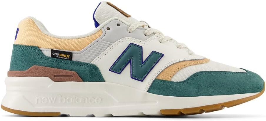 Мужские кроссовки New Balance 997H V1 Classic, Sea Salt/New Spruce/Team Royal — фото 3