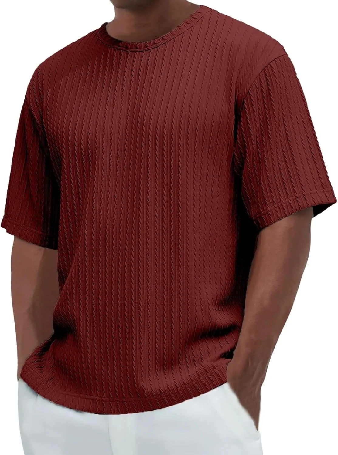 

Мужская футболка Casual с коротким рукавом