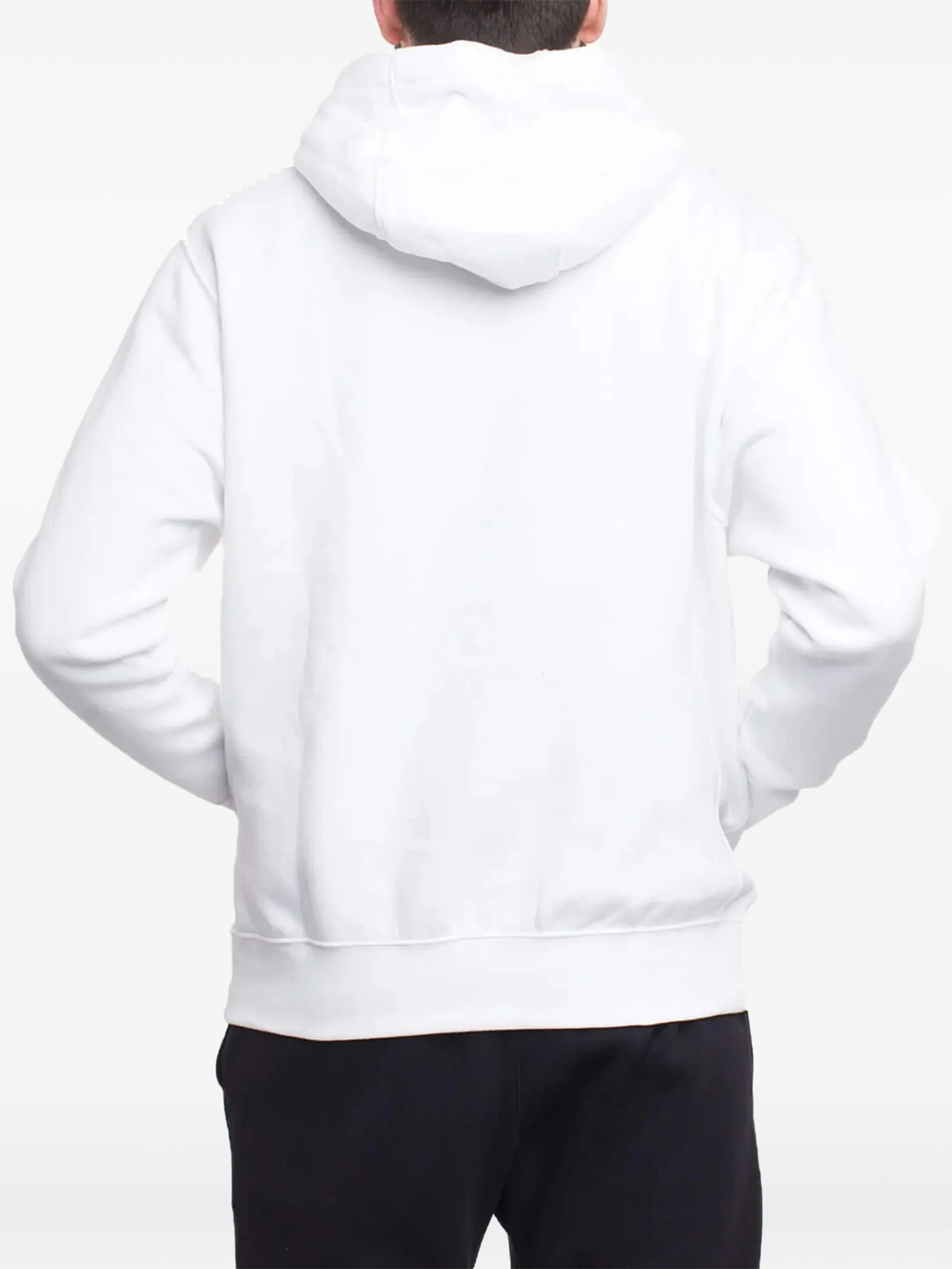 Худи Club Fleece Nike, белый — фото 2