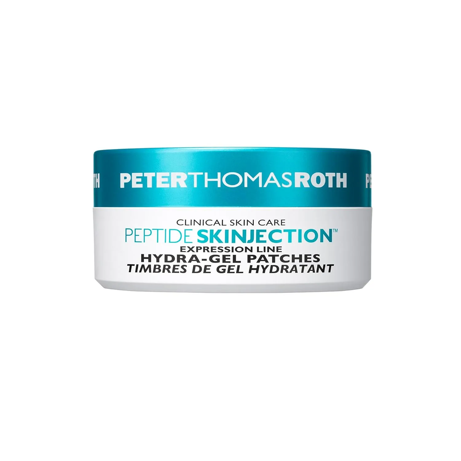 Peter Thomas Roth | Пептидные патчи Skinjection Expression Line Hydra-Gel | Разглаживающие пептидные маски для глаз от мелких морщин 60 шт. (1 шт.)