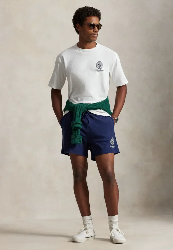 Футболка свободного кроя с графическим принтом. Polo Ralph Lauren, White — фото 2