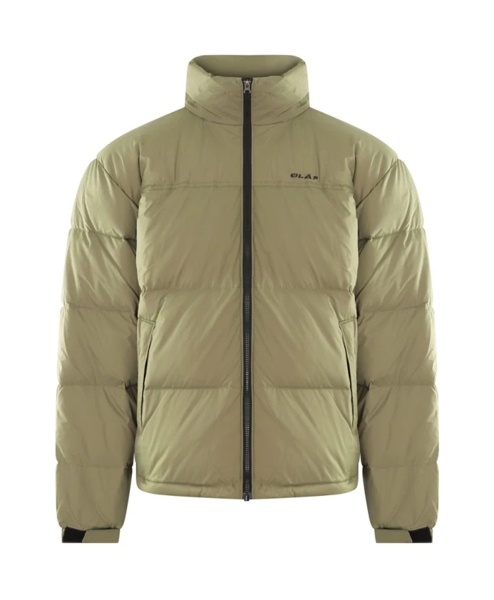 

Зеленая стеганая куртка для мужчин Olaf Hussein, зеленый