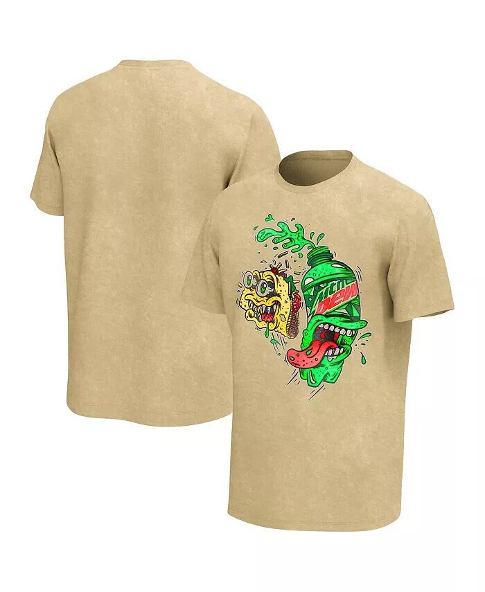 

Мужская стираная футболка Natural Mountain Dew Taco Philcos