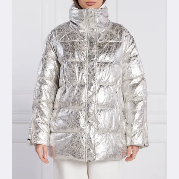 

Куртка Brunella 1 классического кроя Pinko, серебряный