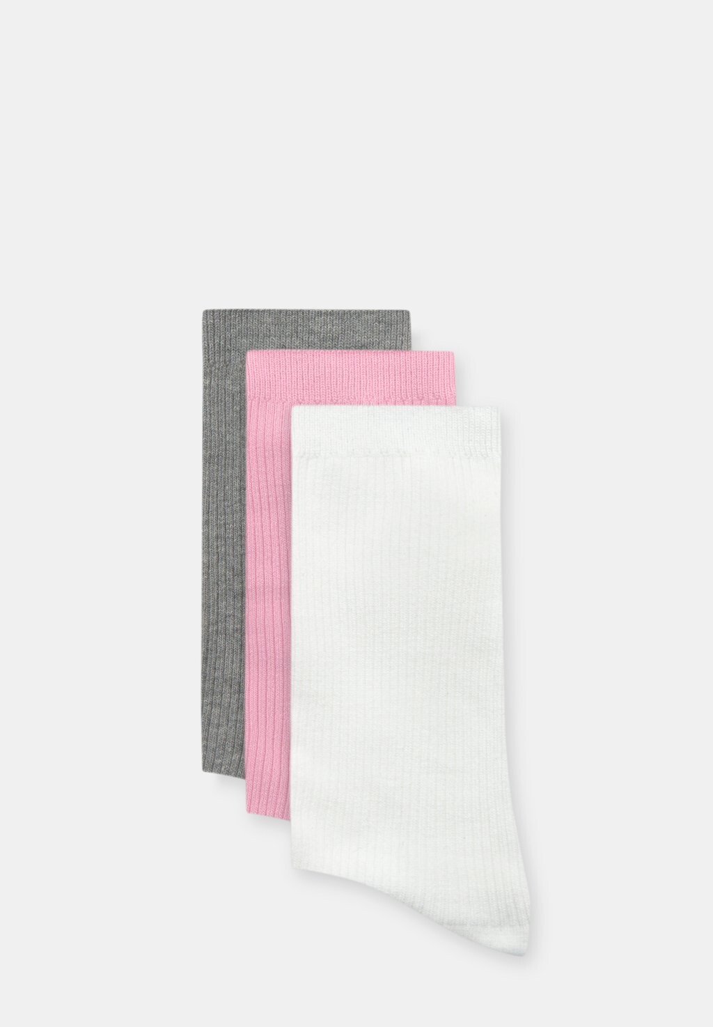 

Носки 3 PACK PULL&BEAR, светло-розовый