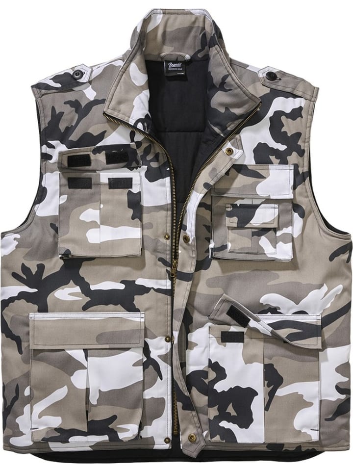

Утепленный жилет Ranger Vest Brandit, камуфляж