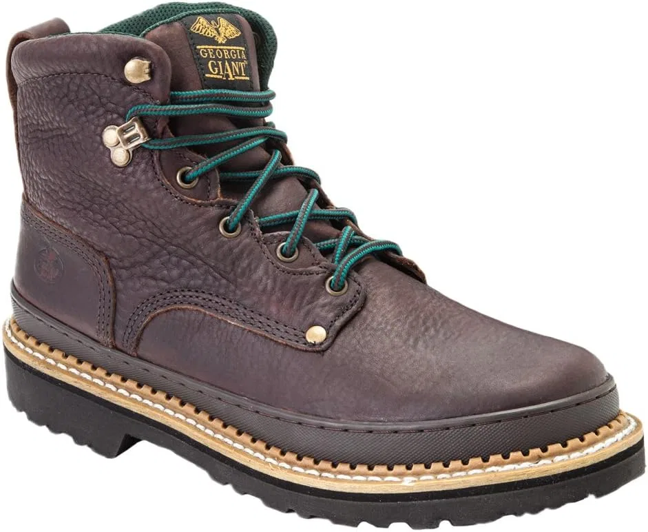 Мужские ботинки Georgia G6274 средней высоты Georgia Boot, Soggy Brown — фото 4
