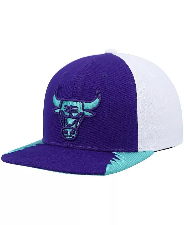 

Мужская фиолетовая кепка Snapback Chicago Bulls Day 5 Mitchell & Ness, фиолетовый