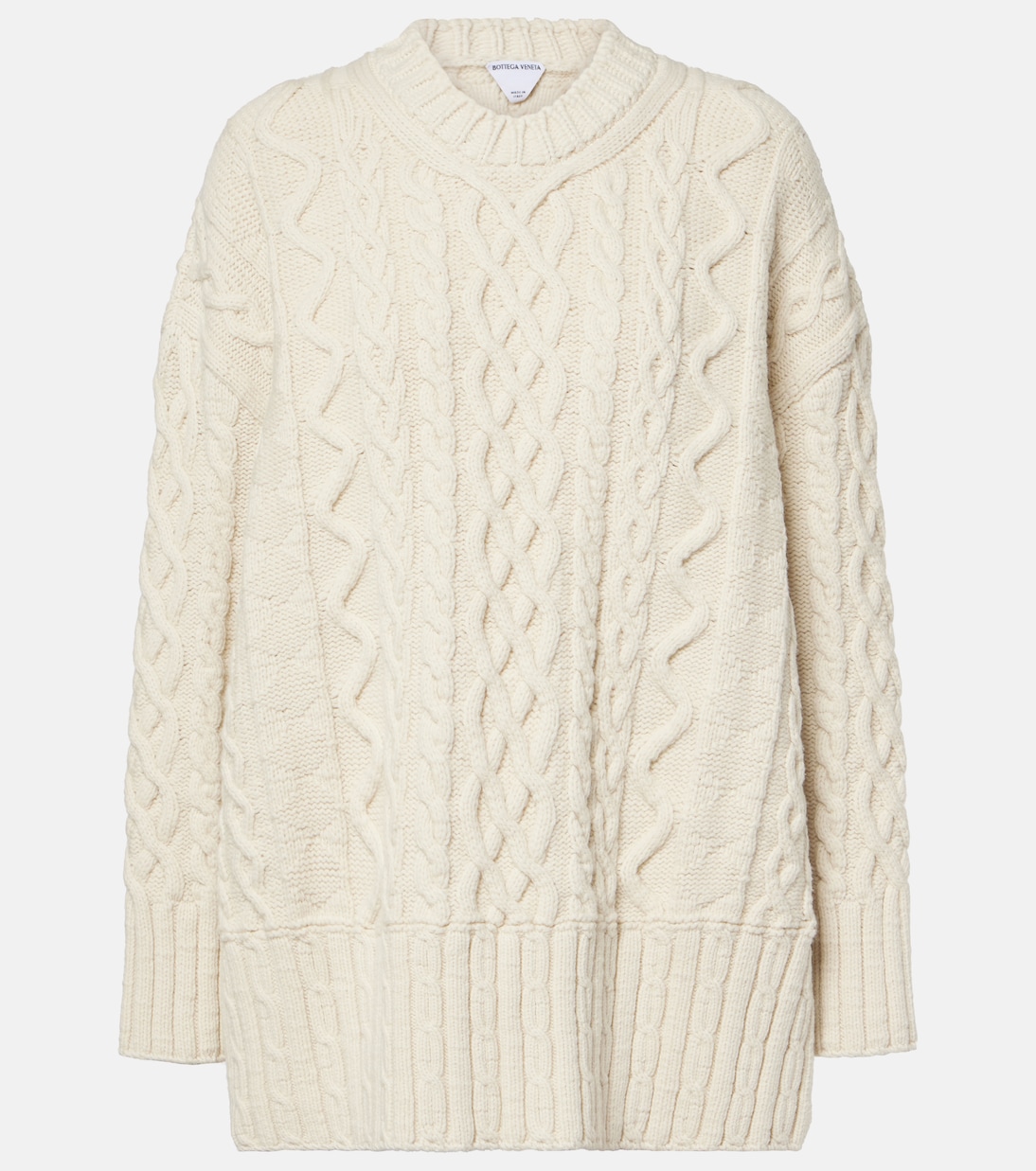 

Свитер из аранской шерсти Bottega Veneta, String