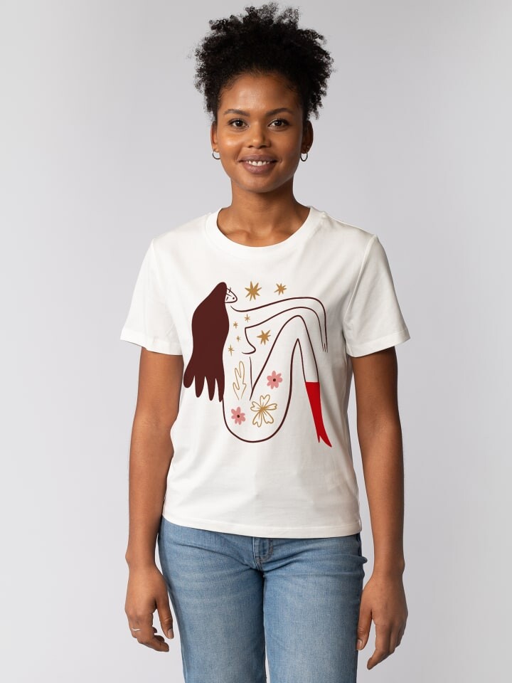 

Футболка wat Apparel T-Shirt Love and flex, белый