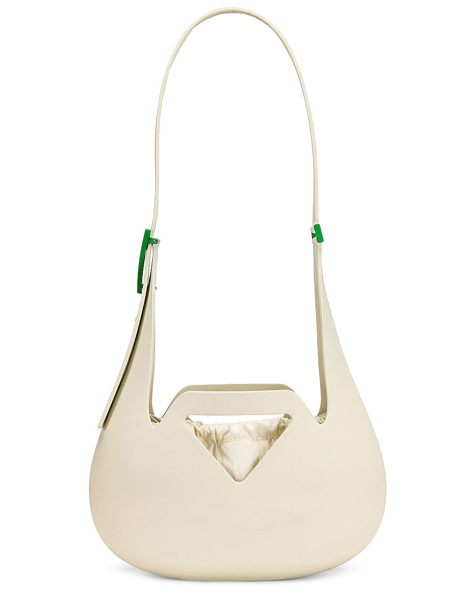 

Сумка через плечо Bottega Veneta Small Moulded, цвет White & Parakeet