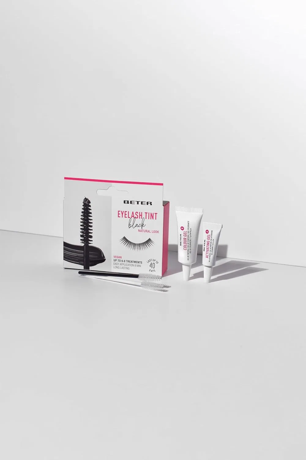 Краска для ресниц Beter Brow Instant, черная, 70 г ‎Beter, Black Eyelash Tint — фото 2