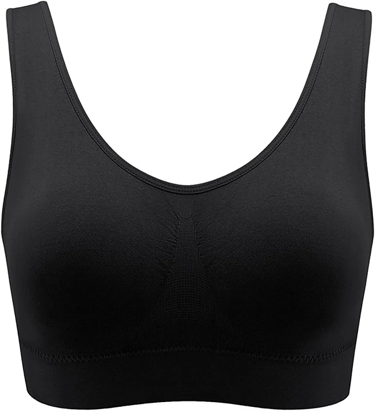 Бюстгальтер бесшовный, Black
