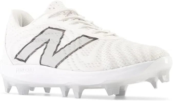 Мужские бейсбольные кроссовки New Balance FuelCell 4040 V7 с формованной подошвой, Optic White Rain Cloud — фото 4