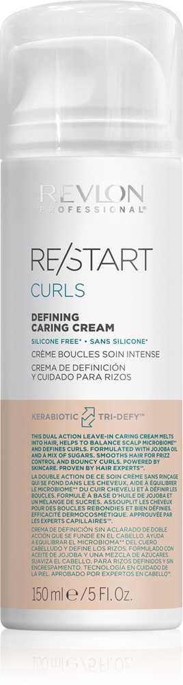 

Re/Start curls несмываемый крем для волнистых и вьющихся волос Revlon Professional, 150 мл