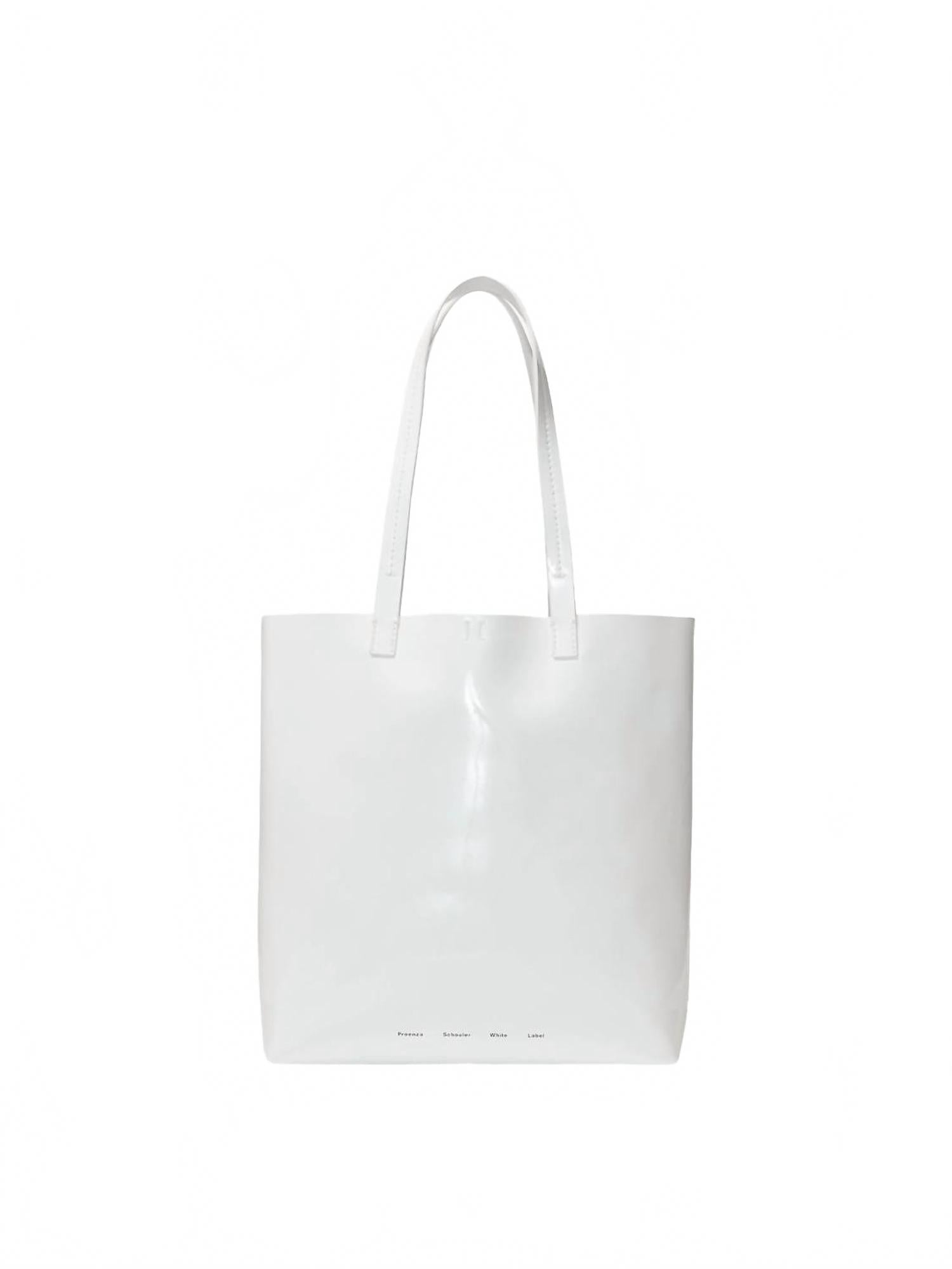 

Женская сумка-шоппер в оптическом белом Proenza Schouler