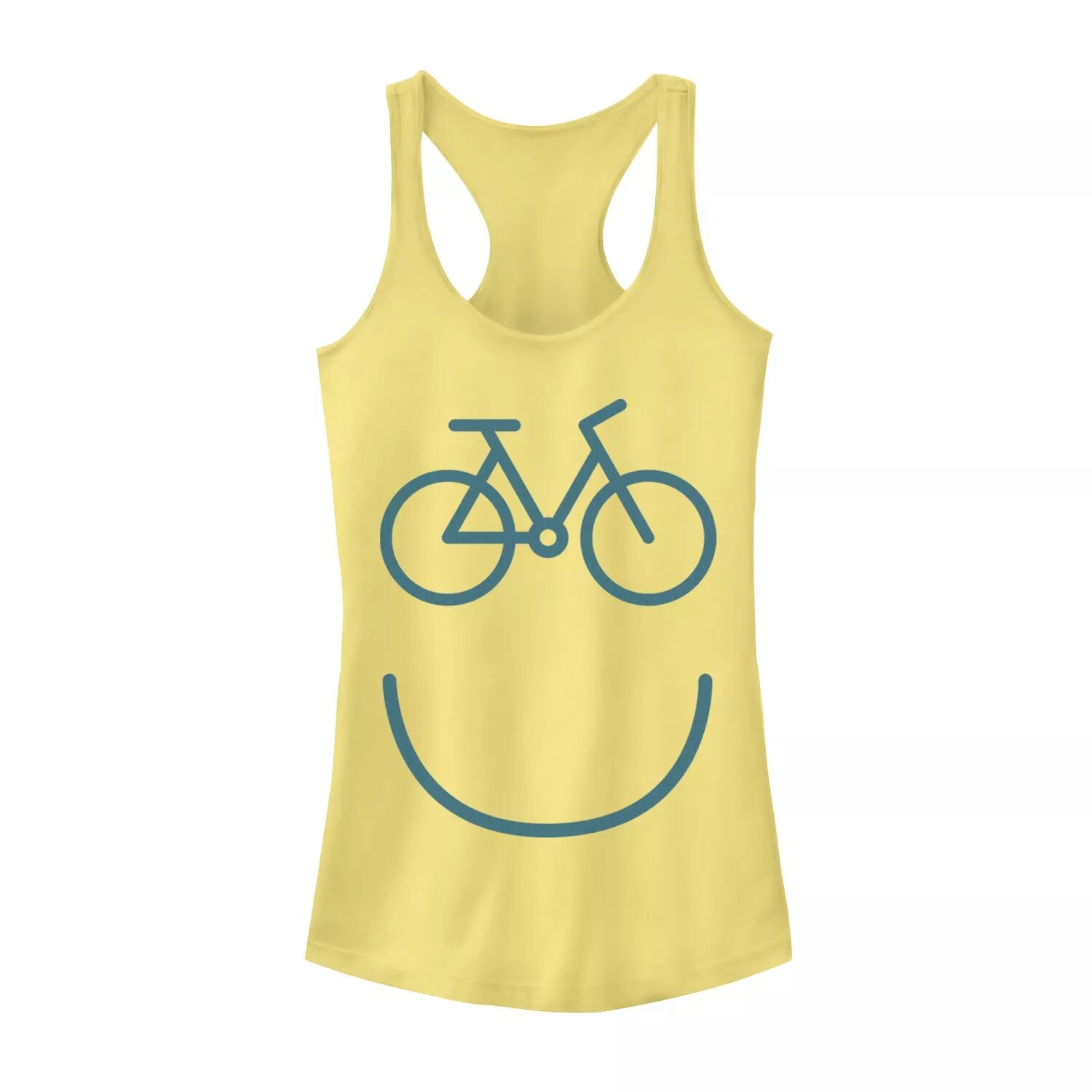 

Майка с графическим изображением Happy Face Bike для юниоров