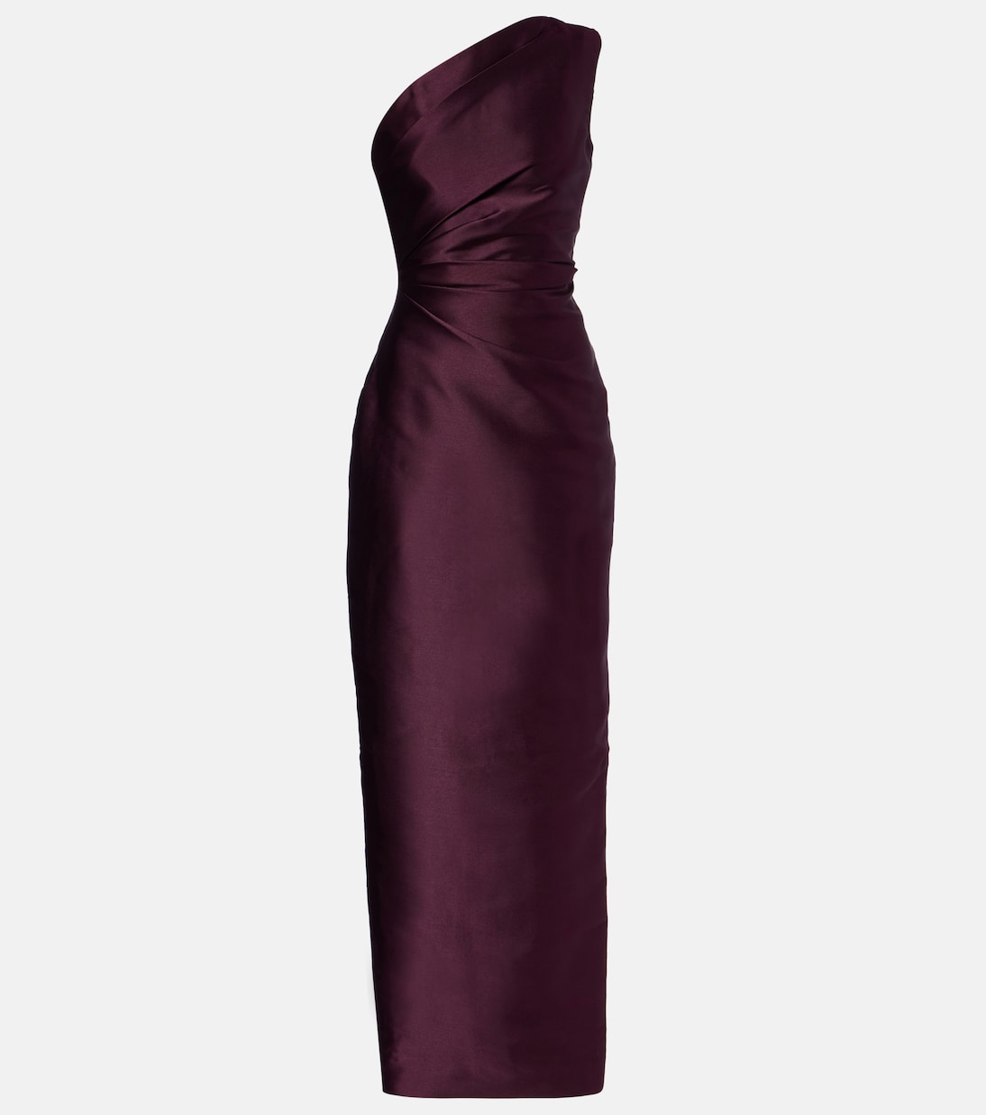 

Платье Кира из собранного твила Solace London, Raisin