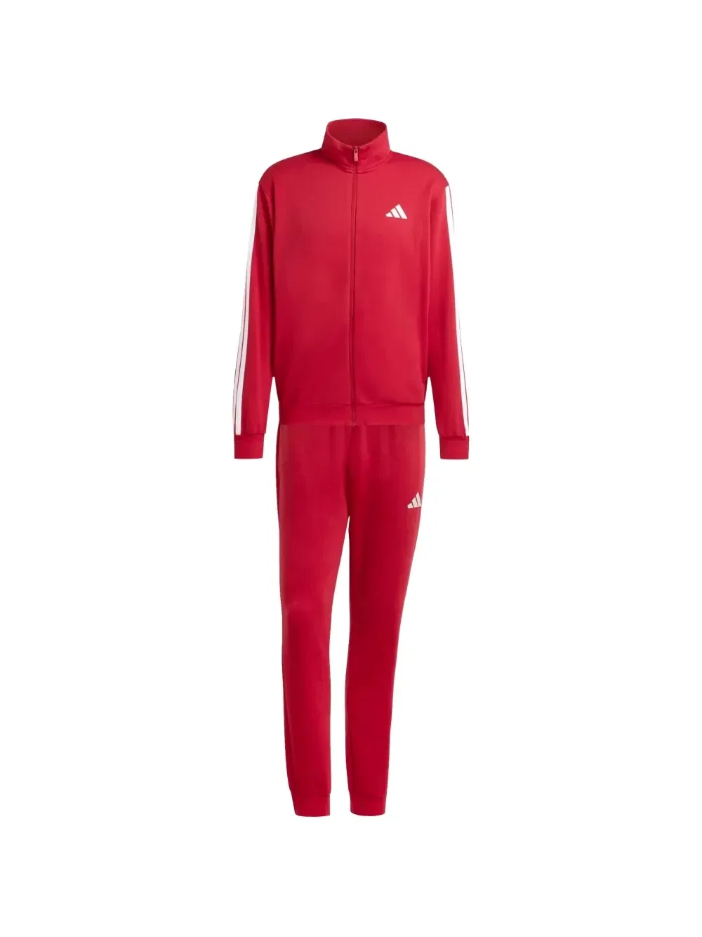 Спортивный костюм с логотипом adidas, красный