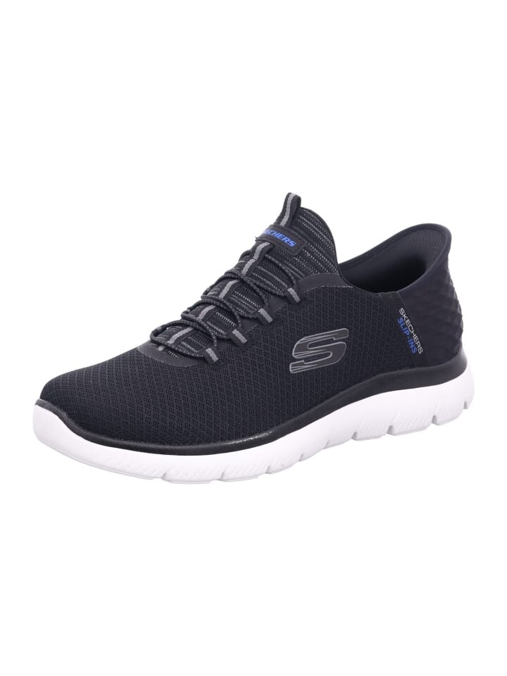 

Тапочки Skechers Herren Halbschuhe SUMMITS - HIGH RANGE, черный