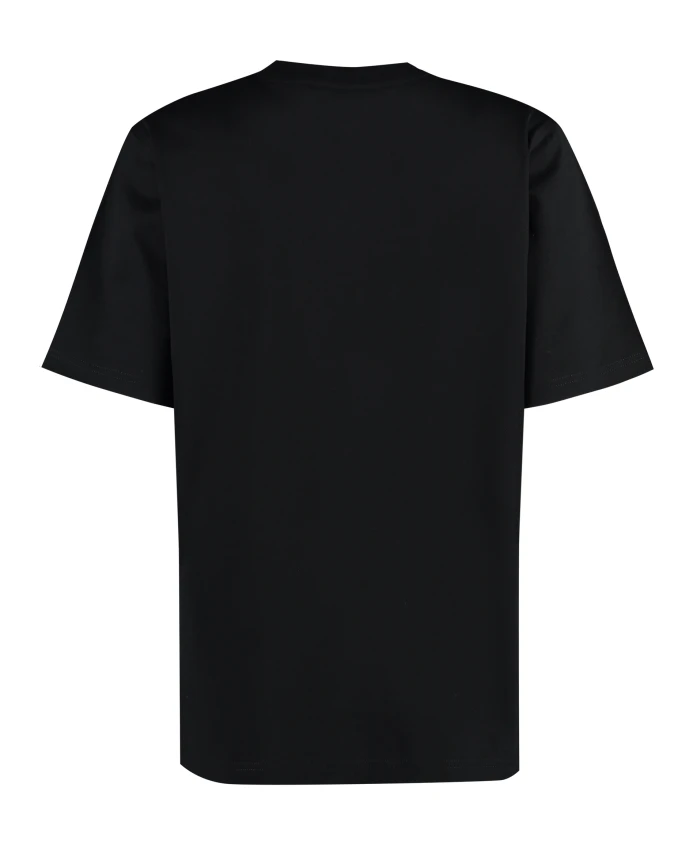 Футболка Burberry Horseferry Square Print Cotton, черный — фото 2
