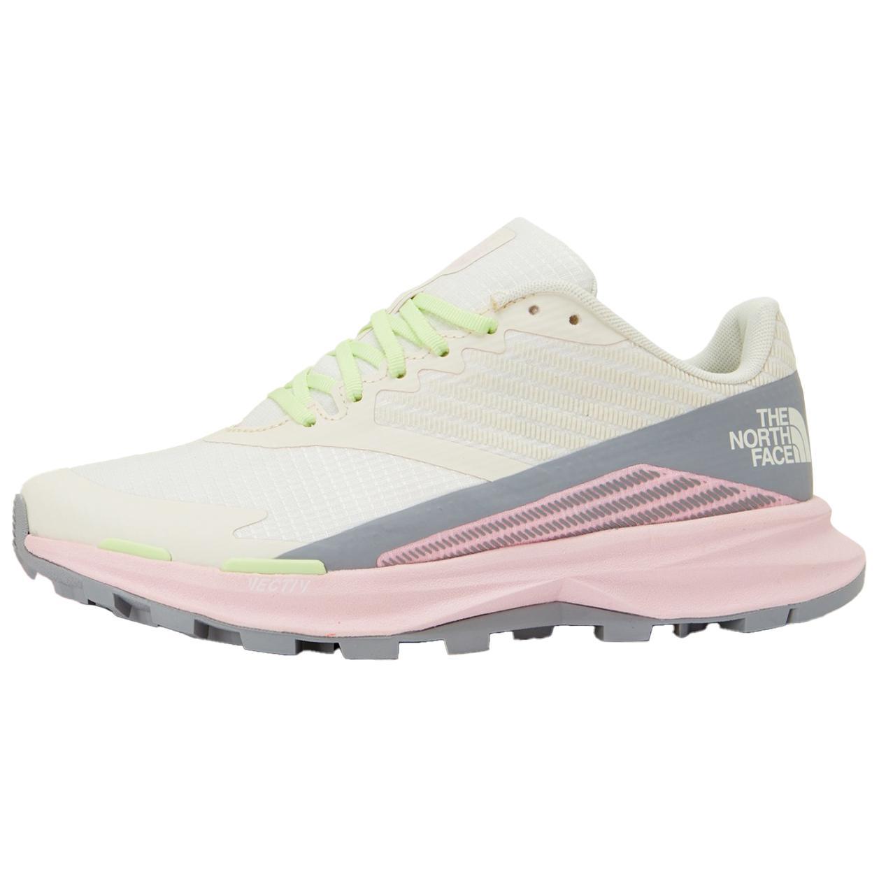 

THE NORTH FACE Вектив износостойкие и легкие низкие кроссовки женские white pink