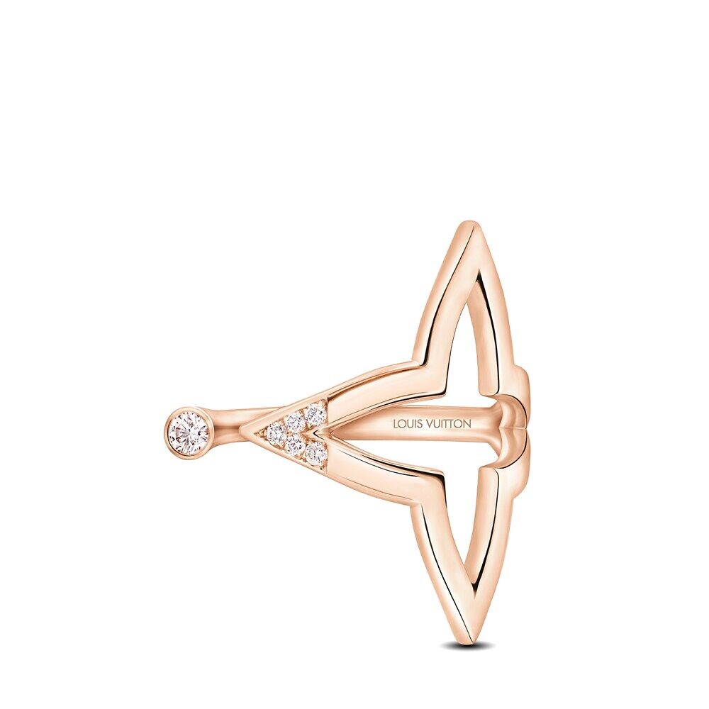 

Кольцо Ombre Blossom Open, розовое золото и бриллианты Louis Vuitton, розовый