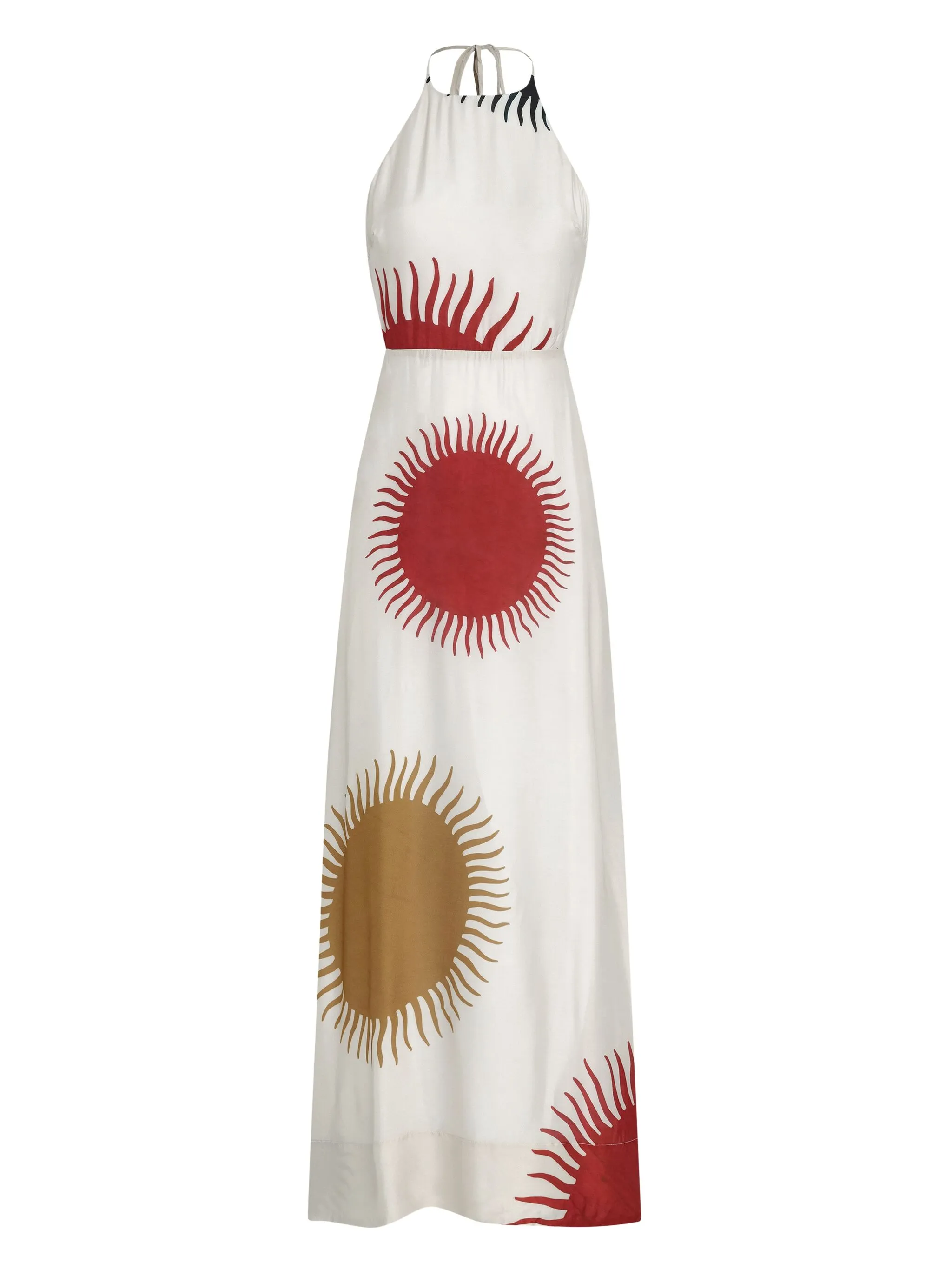 

Платье с принтом Osklen, белый