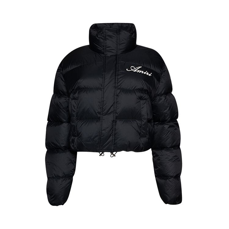 

Куртка Amiri Bones Cropped Down Jacket Black, черный