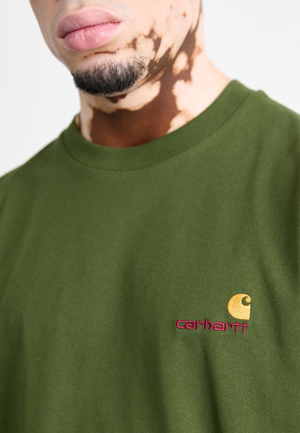 

Базовая футболка AMERICAN SCRIPT Carhartt WIP, темно-зеленый